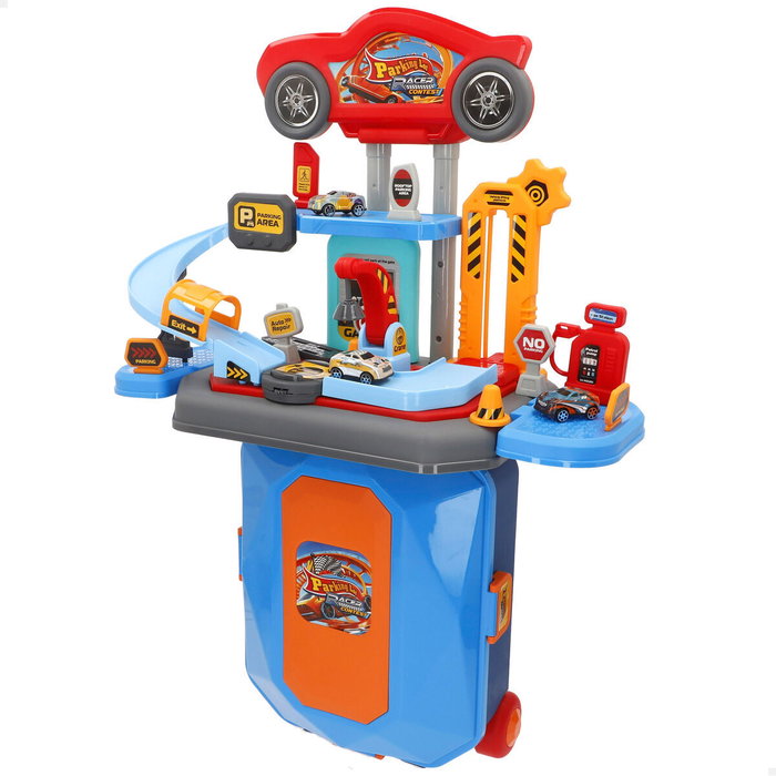Color Baby Maletín Trolley de herramientas Speed&Go Garaje Color Baby Maletín Trolley de herramientas Speed&Go Garaje