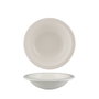 Summa MODERN Plato Hondo de Vitro Porcelana, 20 cm, Color Marfil (Set de 6)