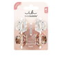 Invisibobble CLIPSTAR Petit Four #Petit Bijoux, Set de 4 Pinzas de Pelo Pequeñas, Accesorio para Peinados Versátiles
