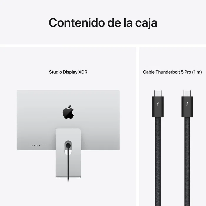 Apple Studio Display XDR 27 pulgadas 5K Cristal estándar Adaptador VESA Plata