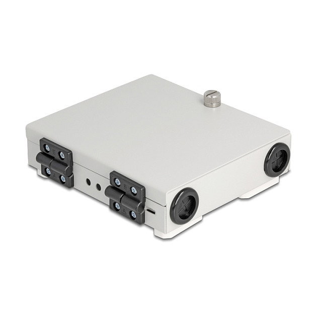 DeLOCK 90716 Caja de empalme de fibra óptica Gris