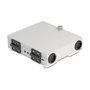 DeLOCK 90716 Caja de empalme de fibra óptica Gris