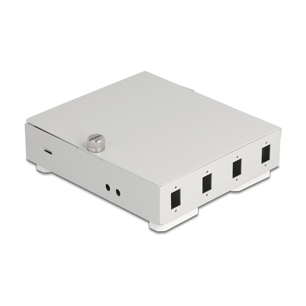 DeLOCK 90716 Caja de empalme de fibra óptica Gris