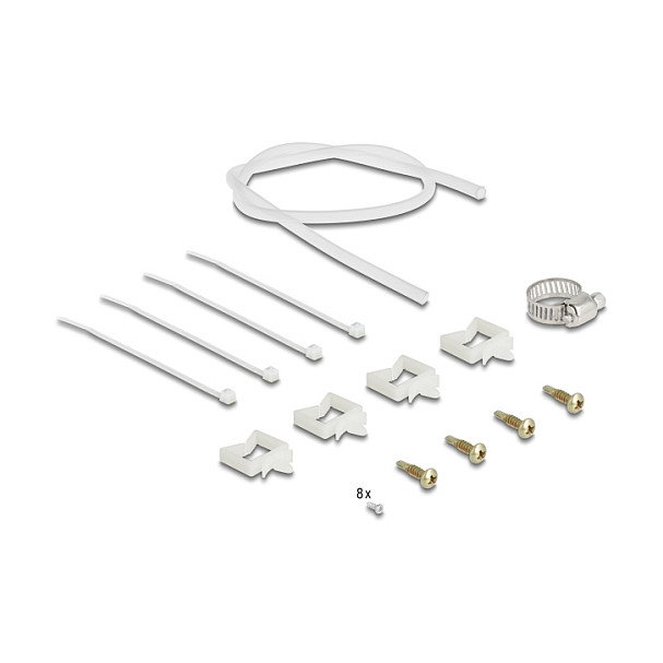 DeLOCK 90716 Caja de empalme de fibra óptica Gris