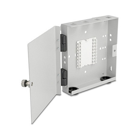 DeLOCK 90716 Caja de empalme de fibra óptica Gris