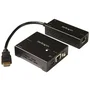 StarTech ST121HDBTDK Kit Extensor HDMI HDBaseT Transmisor/Receptor - 4K a 70m por Cable CAT5e/6 - Audio 7.1 - Plug & Play