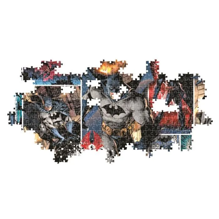 Clementoni CLE8005125395002 Puzzle Compacto Panorama 1000 Piezas Batman