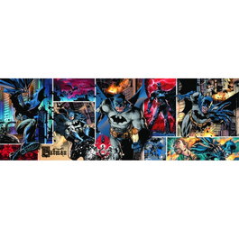 CLEMENTONI Puzzle Batman DC Comics 1000 piezas Panorama