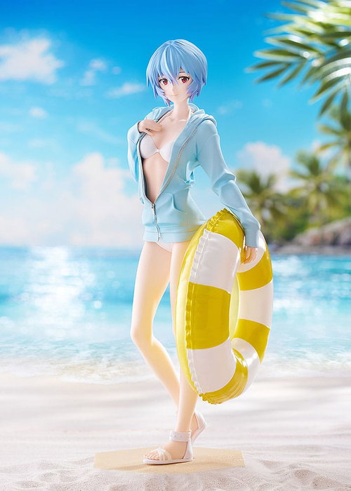 Rebuild of Evangelion Estatua PVC Pop Up Parade L Beach Queens: Rei Ayanami 22 cm Rebuild of Evangelion Estatua PVC Pop Up Parade L Beach Queens: Rei Ayanami 22 cm