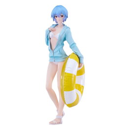 Rebuild of Evangelion Estatua PVC Pop Up Parade L Beach Queens: Rei Ayanami 22 cm
