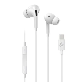 Auriculares cable usb-c blanco