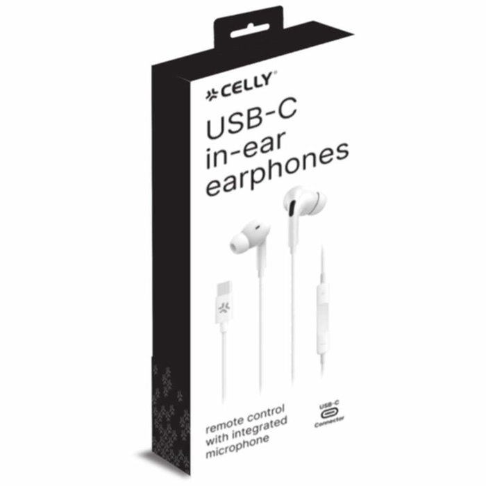 Auriculares Celly UP1200TYPECWH Blanco