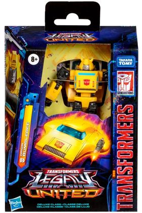 Hasbro Figura Deluxe Origin Bumblebee Transformers Legacy United 14cm