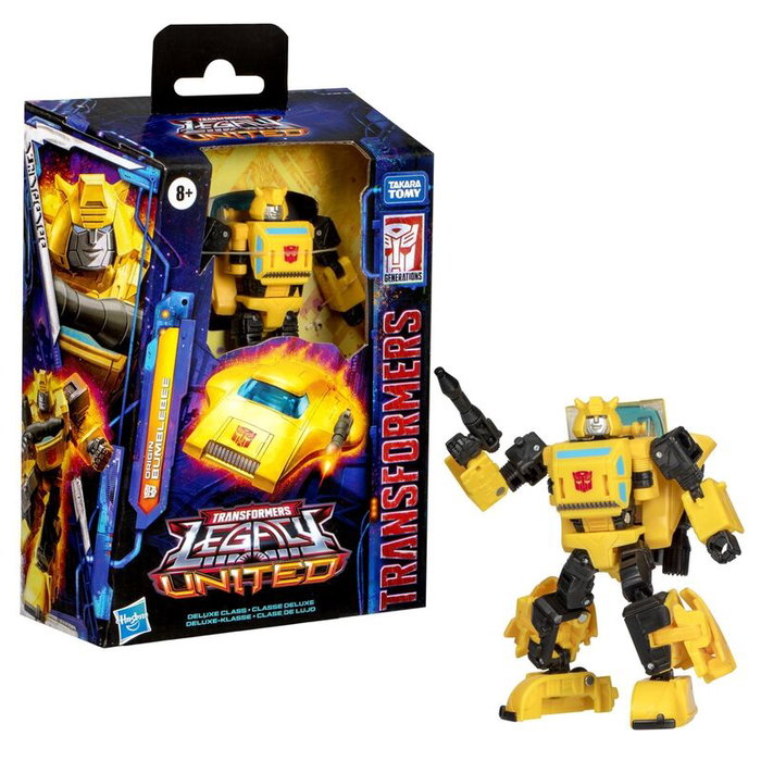HASBRO Transformers Legacy United Figura Deluxe Bumblebee 14cm