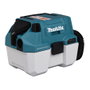 Makita DVC750LZX3 Aspiradora de tambor inalámbrica para seco y húmedo