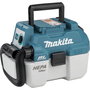 Makita DVC750LZX3 Aspiradora Inalámbrica Seca y Húmeda