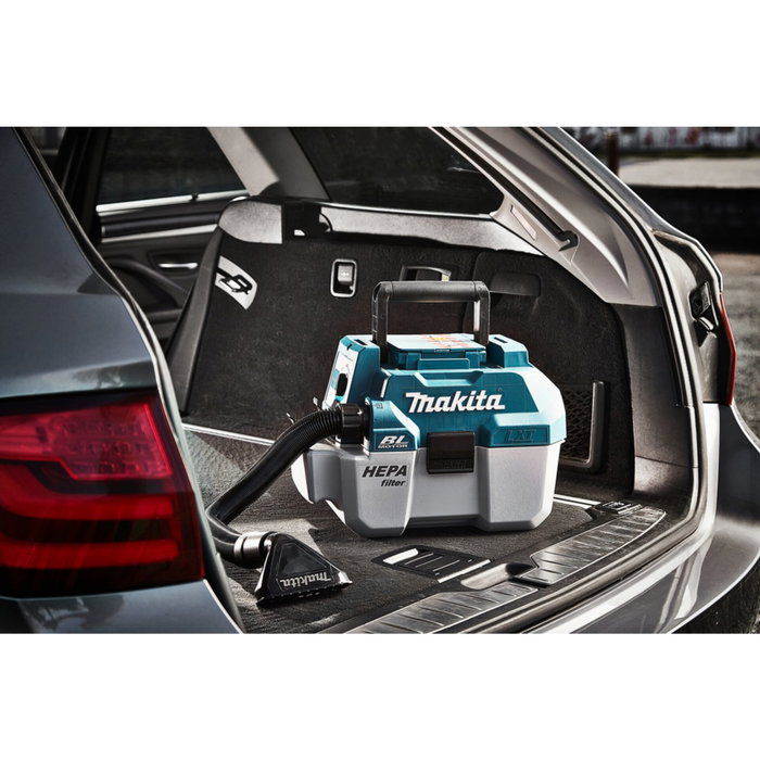 Makita DVC750LZX3 Aspiradora Inalámbrica Seca y Húmeda