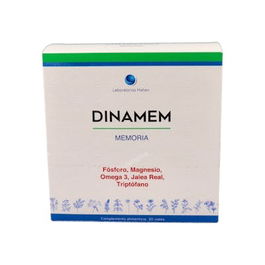DINADIET Dinamem 20Viales con Omega 3 y Triptófano para funcionamiento de membranas celulares