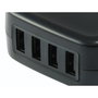 Conceptronic Cargador de pared Althea 4 puertos USB 25W negro