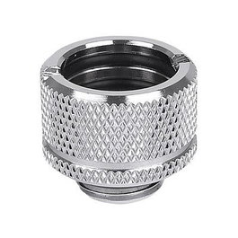 Thermaltake Pacific G1/4 PETG Tube 16mm OD Adapter - Chrome
