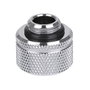 Thermaltake Pacific G1/4 PETG Tube 16mm OD Adapter - Chrome