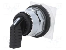 SCHNEIDER ELECTRIC Interruptor Rotativo 30mm Negro 2 Posiciones Estables
