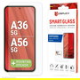 Displex 02074 Protector de Pantalla de Cristal Smart Glass Ultra Resistente 9H para Samsung Galaxy A36/A56, Antirrayones, Antihuellas, Transparente, 1 Unidad