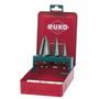 Set de brocas RUKO Caja Estuche 3 Piezas