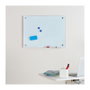 LogiLink Pizarra Blanca de Cristal para Montaje en Pared 60x90 cm