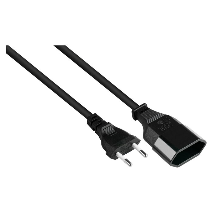 GoodConnections Alcasa P0300-S010 Cable de extensión negro 1 m GoodConnections Alcasa P0300-S010 Cable de extensión negro 1 m