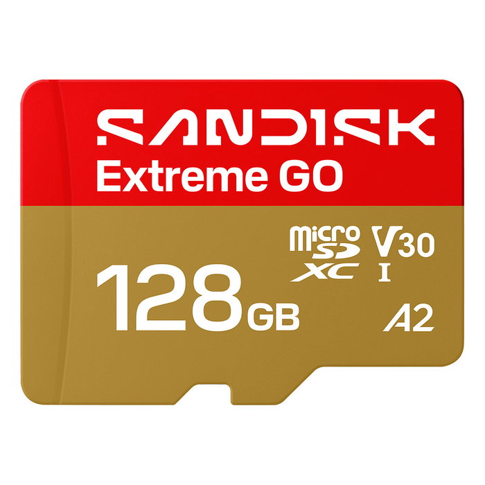 SanDisk Extreme GO 128 GB MicroSDXC UHS-I SanDisk Extreme GO 128 GB MicroSDXC UHS-I