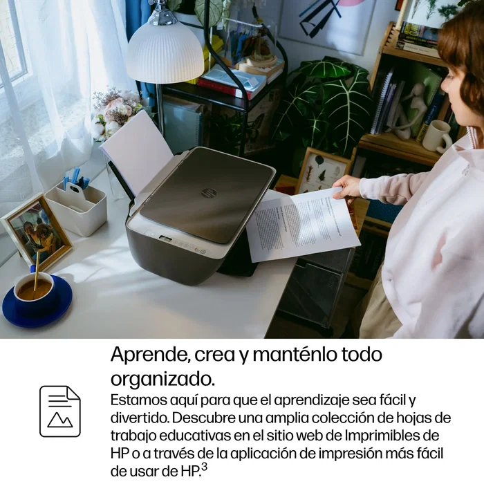 HP DeskJet 2910 Multifunción Inyección de Tinta Color Cemento Negro