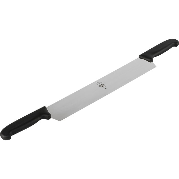 Victorinox Cuchillo para Quesos 36 cm de dos mangos en Plata / Negro Skew B159FZ37XQ