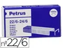 Petrus Grapas 22/6 Galvanizada Caja 1000 Unidades