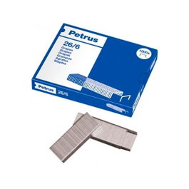 Petrus Grapas Galvanizadas 22/6-24/6, Caja de 1000 unidades