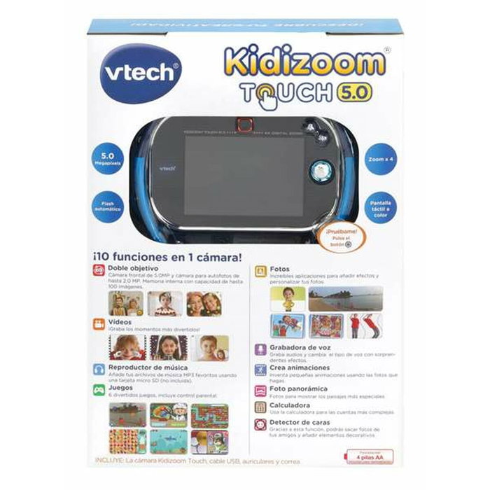 Vtech Kidizoom Touch Cámara de fotos digital de 5 megapíxeles Vtech Kidizoom Touch Cámara de fotos digital de 5 megapíxeles