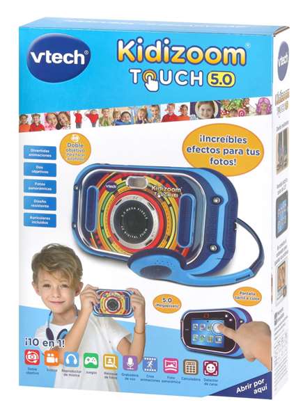 Vtech Kidizoom Touch Cámara Digital Infantil 5MP Pantalla Táctil 3.5" 10 Funciones 8.6x15x3.1 cm Vtech Kidizoom Touch Cámara Digital Infantil 5MP Pantalla Táctil 3.5" 10 Funciones 8.6x15x3.1 cm