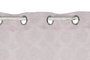 DKD Home Decor Cortina de Poliéster Rosa Palo con 8 Anillas 140x260 cm