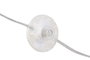 DKD Home Decor Lámpara de Pie Bowlas de Hierro y Cristal con 3 Bolas