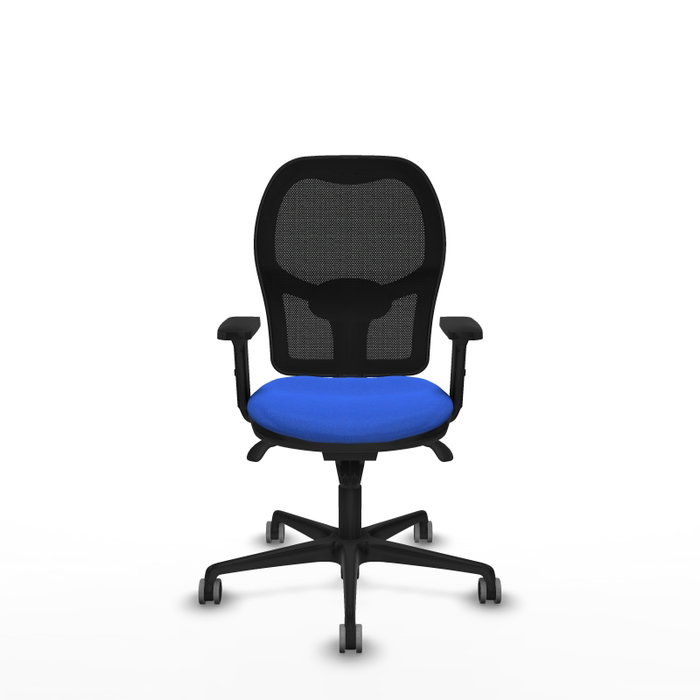 PIQUERAS Y CRESPO Silla de oficina Jorquera con mecanismo Sincro, Azul y Negro PIQUERAS Y CRESPO Silla de oficina Jorquera con mecanismo Sincro, Azul y Negro