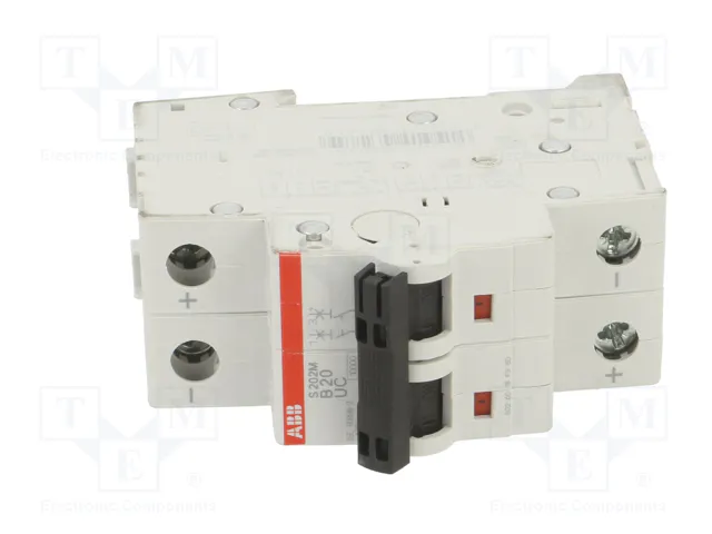 ABB S200M UC Interruptor magnetotérmico 2 polos 20A