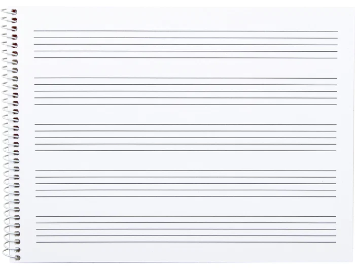 Liderpapel Bloc de música pentagrama 4mm cuarto 20 hojas 100 g Liderpapel Bloc de música pentagrama 4mm cuarto 20 hojas 100 g
