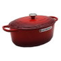 Le Creuset Signature Ovoid Roaster 35cm Rojo Cereza 8,9L Hierro Fundido Esmaltado Apto Inducción