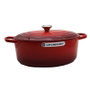 Le Creuset Signature Ovoid Roaster 35cm Rojo Cereza 8,9L Hierro Fundido Esmaltado Apto Inducción