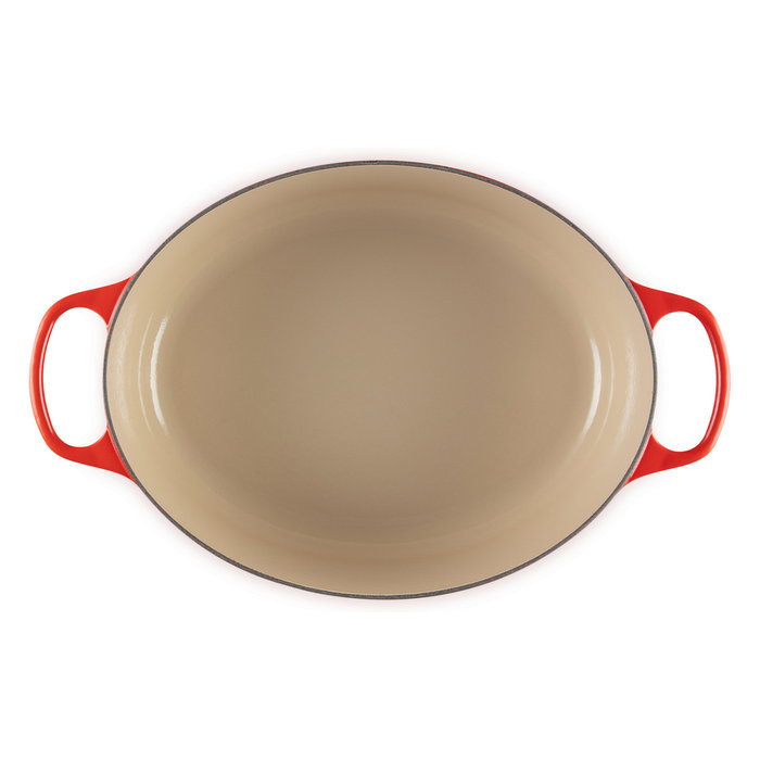 Le Creuset Signature Roaster oval 35cm cherry red