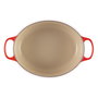 Le Creuset Signature Roaster oval 35cm cherry red
