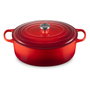 Le Creuset Signature Roaster oval 35cm cherry red