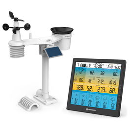 Bresser Center Wetter 7-in-1 solar 6-Tage 4cast Pro SF