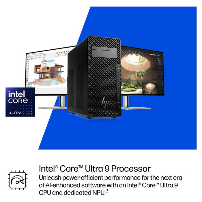 HP Z2 Tower G1i Intel Core Ultra 9 64GB 2TB SSD NVIDIA RTX 2000 Ada