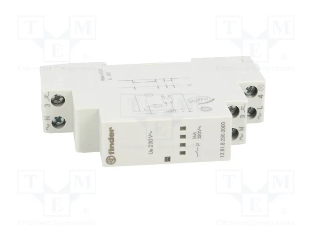 FINDER Relé de instalación biestable por impulsos 230V AC